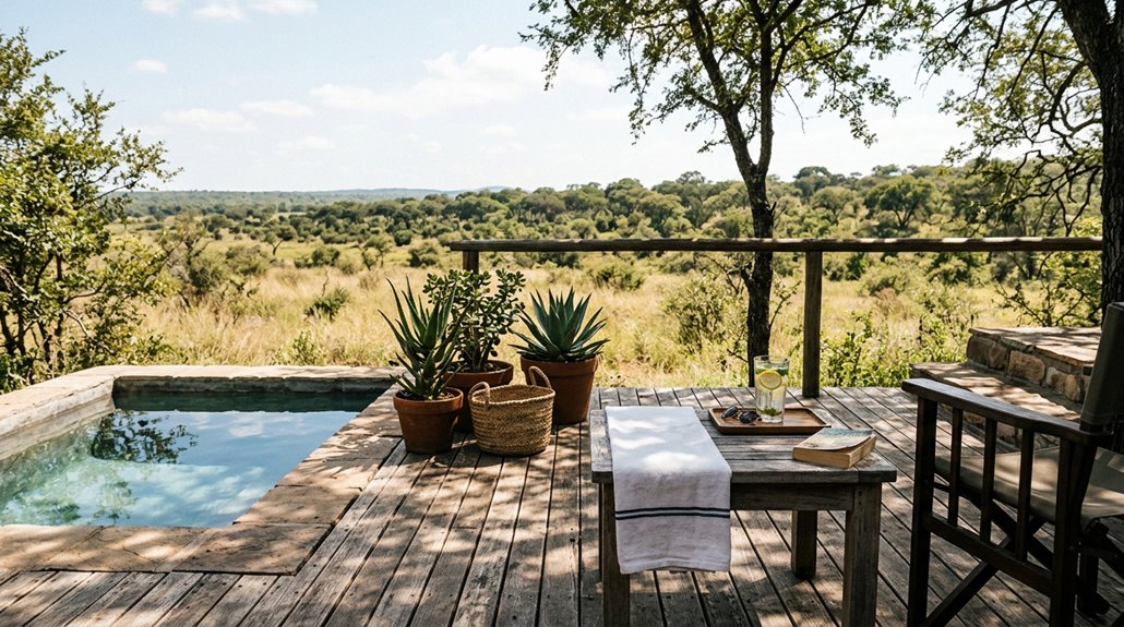 peaceful nature-focused rejuvenation retreat