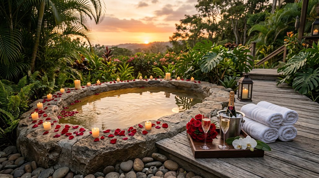romantic weekend spa planning