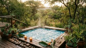warm buoyant therapeutic water jets
